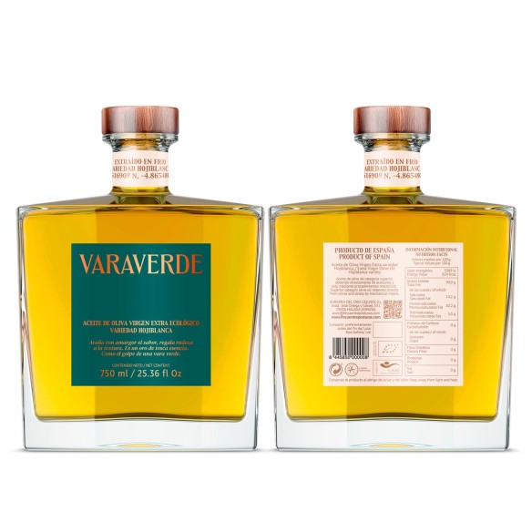 VaraVerde Hojiblanca Ecológico botella 750ml