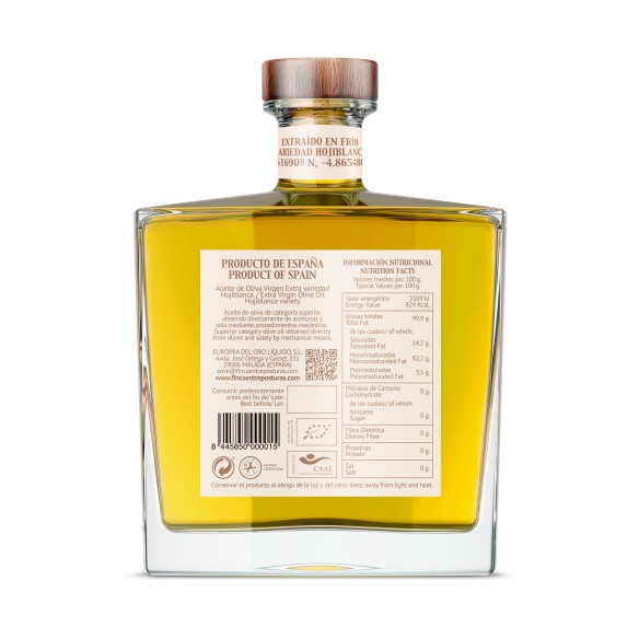 VaraVerde Hojiblanca Ecológico botella 500ml